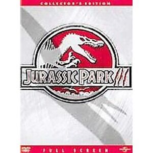 Jurassic Park‎ III Collector's Edition DVD Full Screen Movie Film